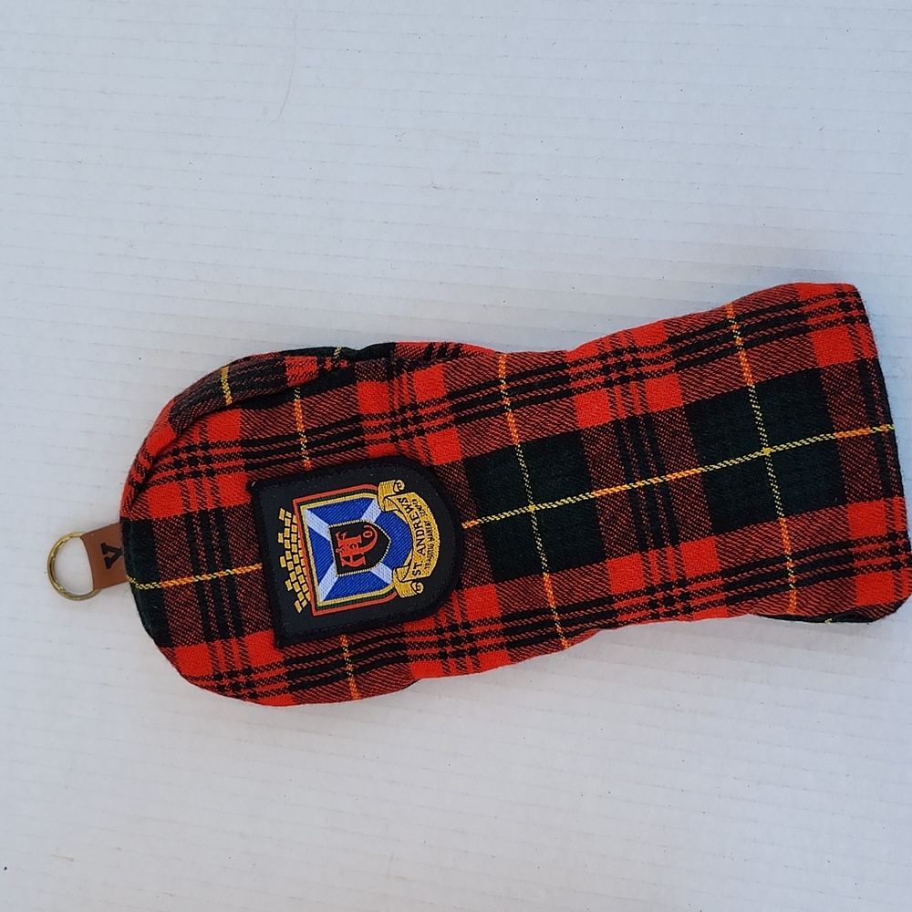 ST. ANDREWS SET OF SCOTTISH WOOL GOLF CLUB HEADCOVERS - Picture 8 of 12